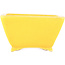 Vierkante groene bonsaipot van Seizan - 100 x 97 x 55 mm
