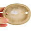 Ronde gebroken witte craquelé bonsai pot van Ikkou - 101 x 79 x 26 mm