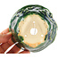 Vaso bonsai rotondo verde di Masashi Furumoto - 100 x 100 x 70 mm