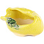 Vaso bonsai rotondo giallo di Masashi Furumoto - 113 x 85 x 50 mm