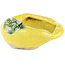 Pot à bonsaï rond jaune de Masashi Furumoto - 100 x 95 x 45 mm