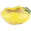 Vaso bonsai rotondo giallo di Masashi Furumoto - 80 x 80 x 45 mm