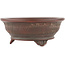 Pot à bonsaï rond non émaillé de Bigei - 135 x 135 x 55 mm