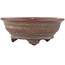 Pot à bonsaï rond non émaillé de Bigei - 135 x 135 x 55 mm