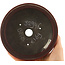 Pot à bonsaï rond non émaillé de Bigei - 135 x 135 x 55 mm