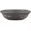 Pot à bonsaï rond non émaillé de Bigei - 110 x 110 x 30 mm