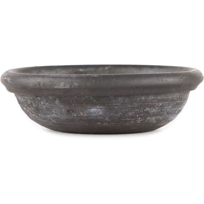 Pot à bonsaï rond non émaillé de Bigei - 110 x 110 x 30 mm