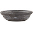 Ronde ongeglazuurde bonsaipot van Bigei - 110 x 110 x 30 mm