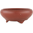 Round unglazed bonsai pot by Bigei - 95 x 95 x 40 mm