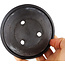 Ronde ongeglazuurde bonsaipot van Bigei - 110 x 110 x 30 mm