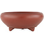 Round unglazed bonsai pot by Bigei - 95 x 95 x 40 mm