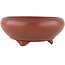 Round unglazed bonsai pot by Bigei - 95 x 95 x 40 mm