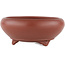 Round unglazed bonsai pot by Bigei - 95 x 95 x 40 mm