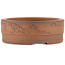 Round unglazed bonsai pot by Bigei - 90 x 90 x 32 mm