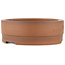 Round unglazed bonsai pot by Bigei - 90 x 90 x 32 mm