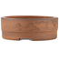 Pot à bonsaï rond non émaillé de Bigei - 90 x 90 x 32 mm