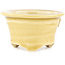 Vaso bonsai tondo beige di Tokoname - 54 x 54 x 32 mm