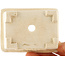 Maceta rectangular blanca para bonsái de Tokoname - 72 x 55 x 22 mm