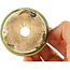 Pot à bonsaï rond vert de Tokoname - 57 x 57 x 32 mm