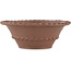 Pot à bonsaï rond non émaillé - 135 x 135 x 55 mm
