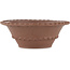 Pot à bonsaï rond non émaillé - 135 x 135 x 55 mm