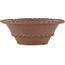 Pot à bonsaï rond non émaillé - 135 x 135 x 55 mm