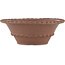Pot à bonsaï rond non émaillé - 135 x 135 x 55 mm