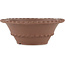 Pot à bonsaï rond non émaillé - 135 x 135 x 55 mm