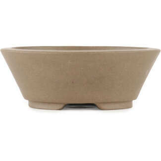 Chinese bonsai pots 100 mm round unglazed pot from China