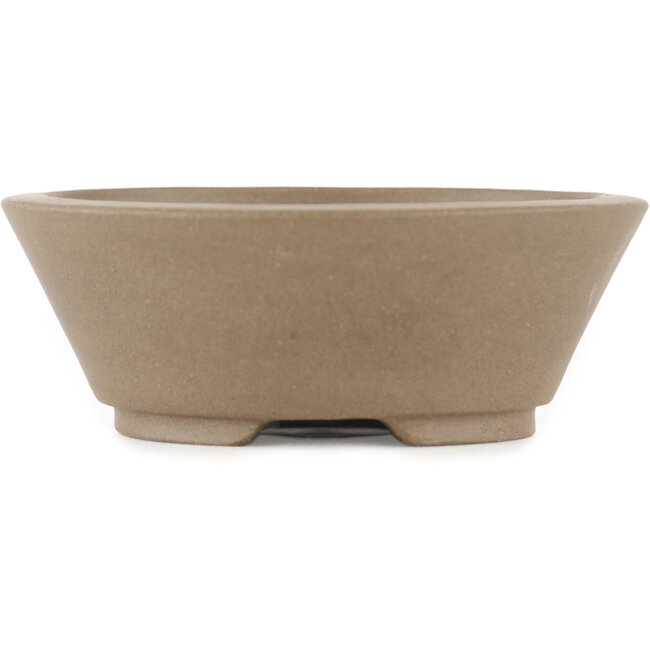 Pot à bonsaï rond non émaillé - 100 x 100 x 37 mm