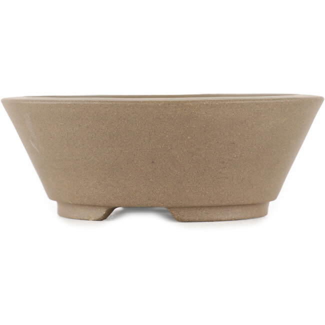 Ronde ongeglazuurde bonsaipot - 100 x 100 x 37 mm