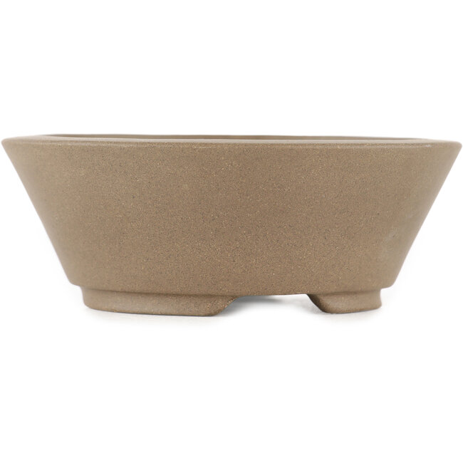 Ronde ongeglazuurde bonsaipot - 100 x 100 x 37 mm