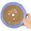 Runder blauer Bonsaitopf - 195 x 195 x 45 mm