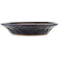 Round blue bonsai pot - 190 x 190 x 35 mm