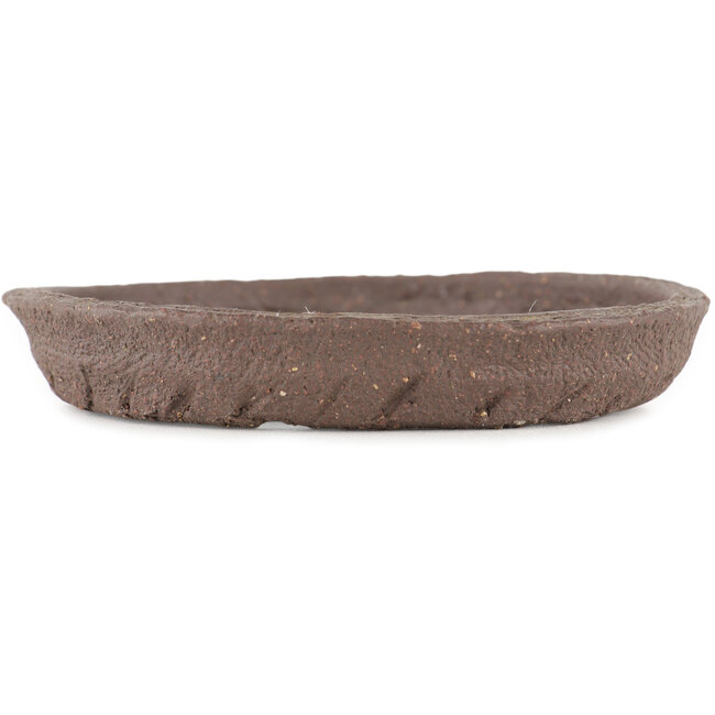 Pot à bonsaï rond non émaillé - 130 x 130 x 20 mm