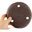 Pot à bonsaï rond non émaillé - 130 x 130 x 20 mm