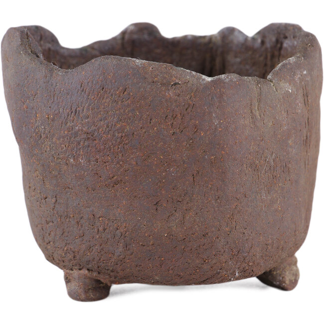 Vaso bonsai rotondo non smaltato - 90 x 90 x 80 mm