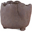 Pot à bonsaï rond non émaillé - 90 x 90 x 80 mm