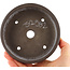 Pot à bonsaï rond non émaillé de Tokoname - 135 x 135 x 40 mm