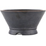 Round unglazed bonsai pot by Bigei - 120 x 120 x 63 mm