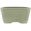 Pot à bonsaï rectangulaire non émaillé - 100 x 80 x 50 mm