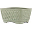 Pot à bonsaï rectangulaire non émaillé - 100 x 80 x 50 mm