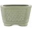 Pot à bonsaï rectangulaire non émaillé - 100 x 80 x 50 mm