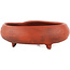 Pot à bonsaï rond non émaillé - 75 x 75 x 30 mm