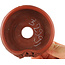 Pot à bonsaï rond non émaillé - 75 x 75 x 30 mm