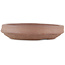 Pot à bonsaï rond non émaillé de Yamaaki Koshosen (première génération) - 180 x 180 x 40 mm