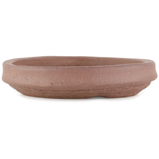 Pot à bonsaï rond non émaillé de Yamaaki Koshosen (première génération) - 180 x 180 x 40 mm