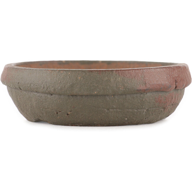 Ronde bruine bonsai pot - 100 x 100 x 30 mm