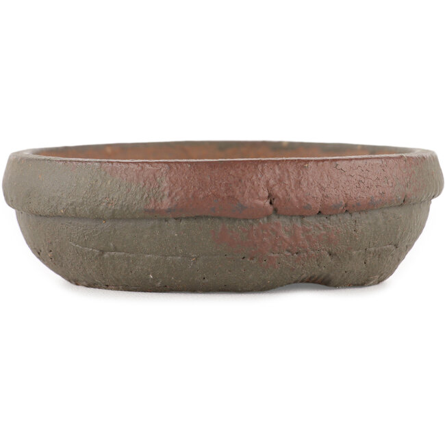 Pot à bonsaï rond marron - 100 x 100 x 30 mm