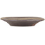 Pot à bonsaï rond non émaillé de Bigei - 115 x 115 x 20 mm